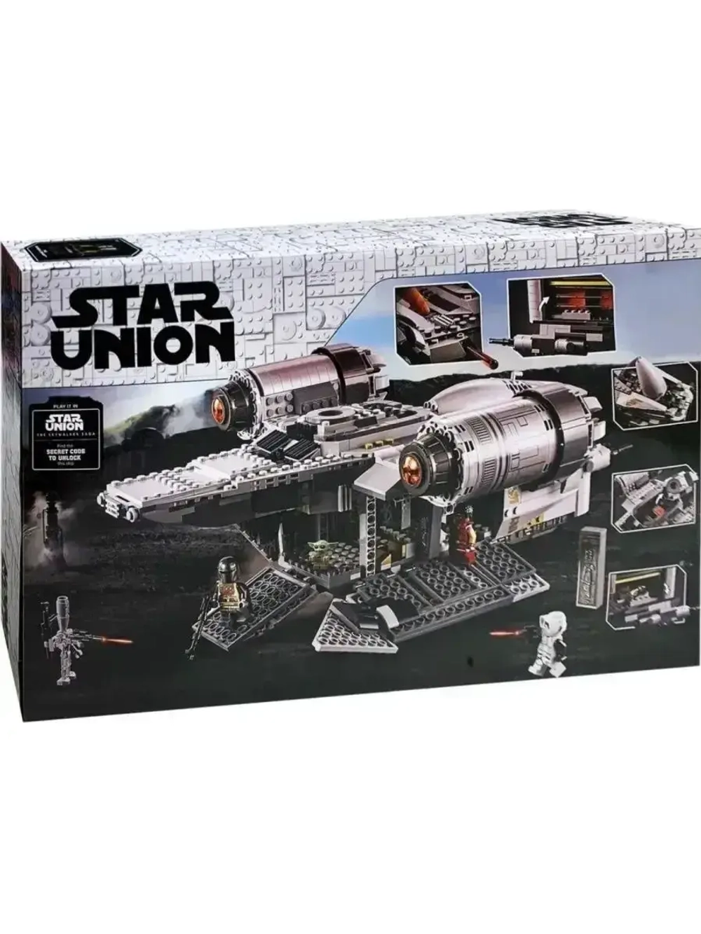 Конструктор Star Wars Корабль Лезвие бритвы 1023 дет 66016