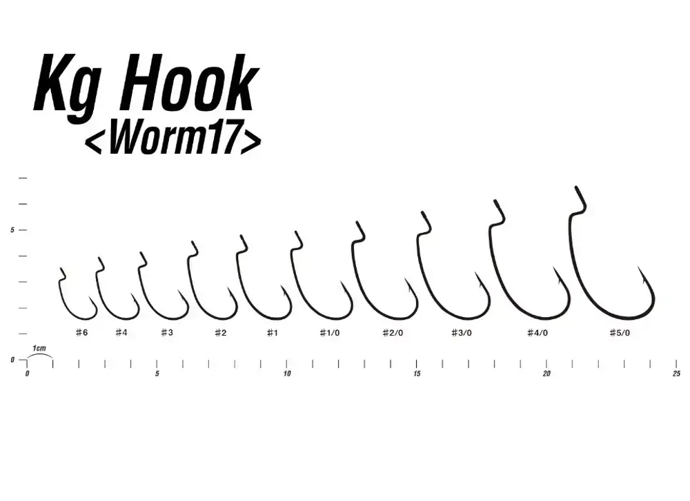 Крючок Decoy KG Hook Worm 17
