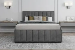 Кровать Лана (М) 1,2 (Графит Софт), ДСВ-Мебель, г. Пенза