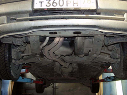 Защита картера и КПП Sheriff для Opel Calibra 1990-1997 арт.16.0010