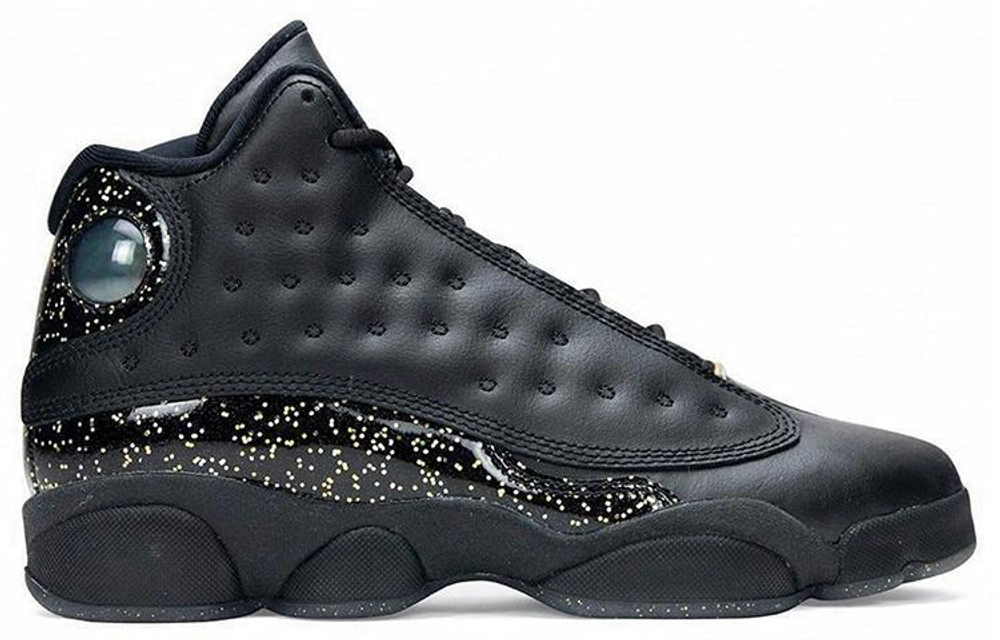 Кроссовки Jordan Air Jordan 13 Black Gold (Женская размерная сетка)