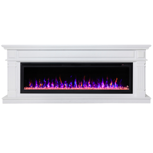 Каминокомплект Real Flame Islandia 60 WT с очагом Saphir 60