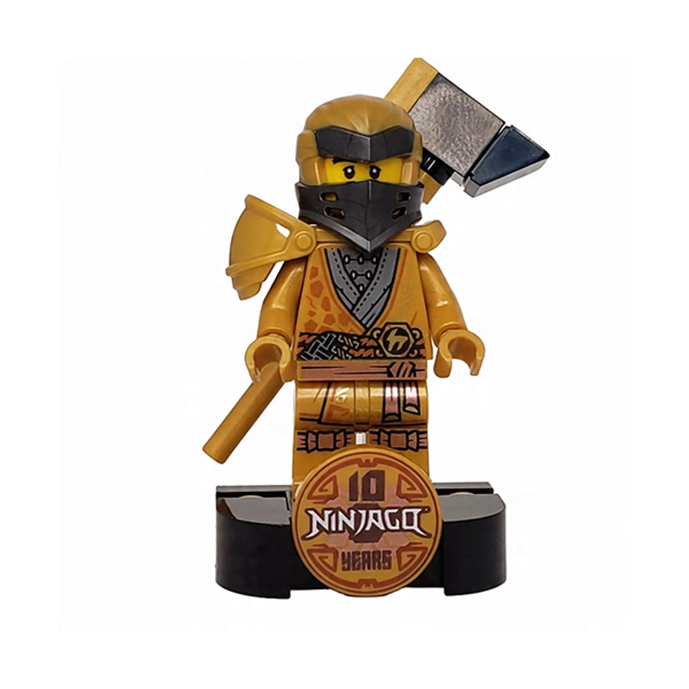 Коул (Золотой ниндзя) с подставкой njo0651