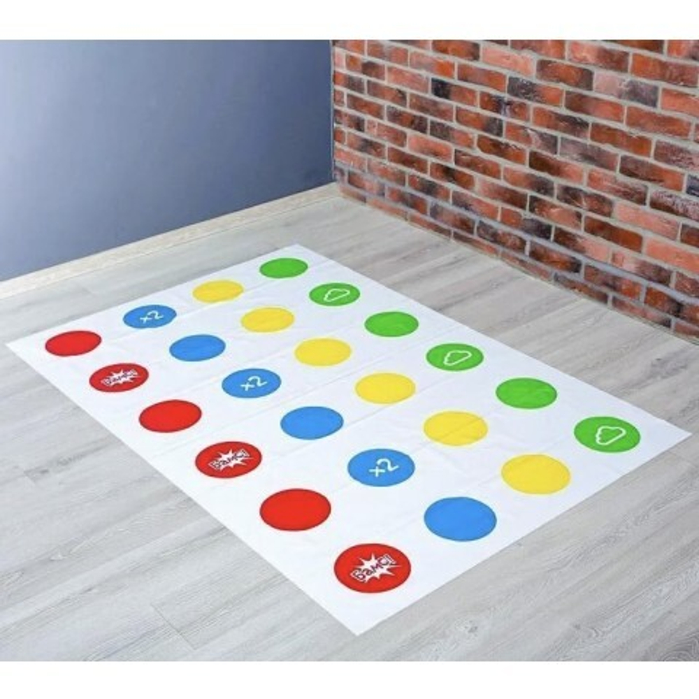 Подвижная игра «Твист-р» с фантами, 6+