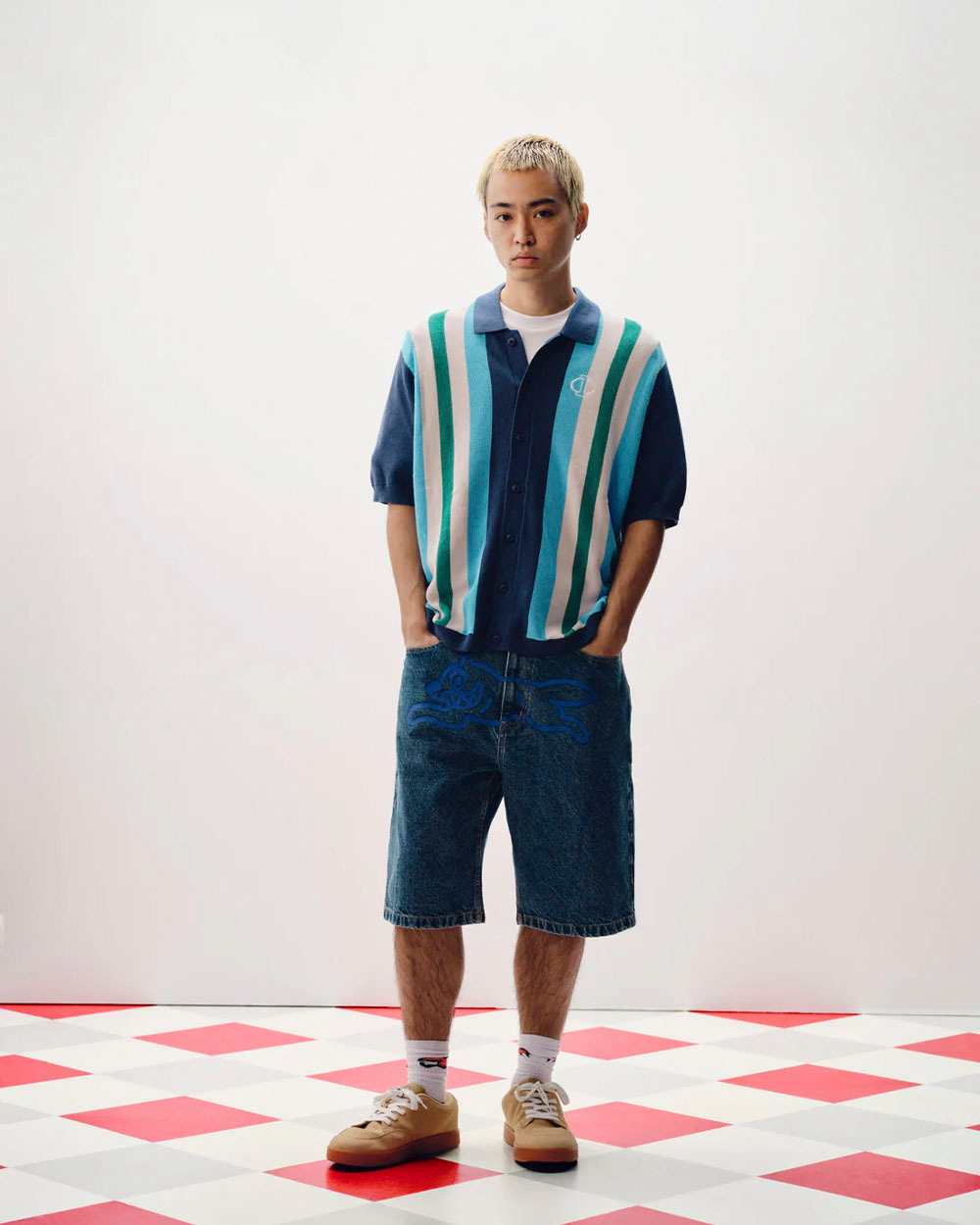 Рубашка ICECREAM Collared Knitted Polo Shirt