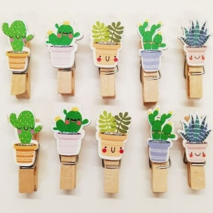 Декоративная прищепка Кактус  SF-6137 арт.710-882 РФ