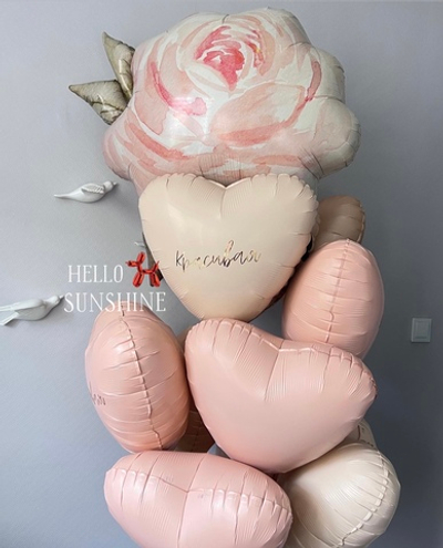 Набор шаров «Роза»