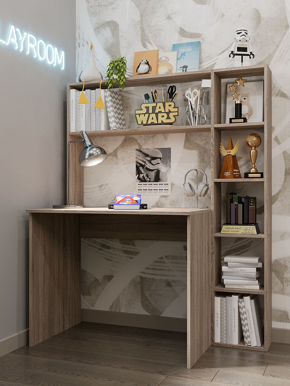 Стол письменный Школьник 120*60 Сонома