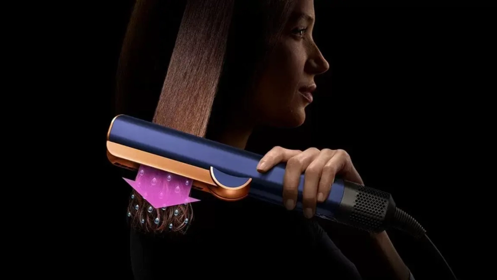 Выпрямитель Dyson Airstrait HT01, синий/медный (Prussian Blue/Rich Copper)
