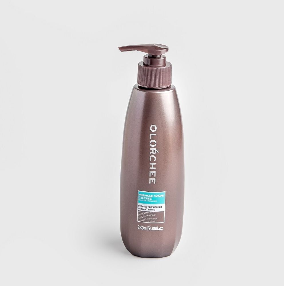 OLORCHEE Miracle Крем шёлковый несмываемый для кудрявых волос, 280 ml