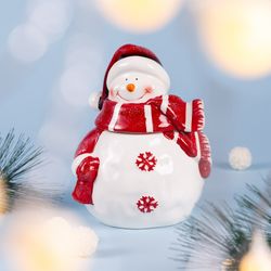 БАНКА ДЛЯ СЫПУЧИХ ПРОДУКТОВ КОЛЛЕКЦИЯ "CHRISTMAS HOLIDAYS" 16,5*13,5*20 СМ