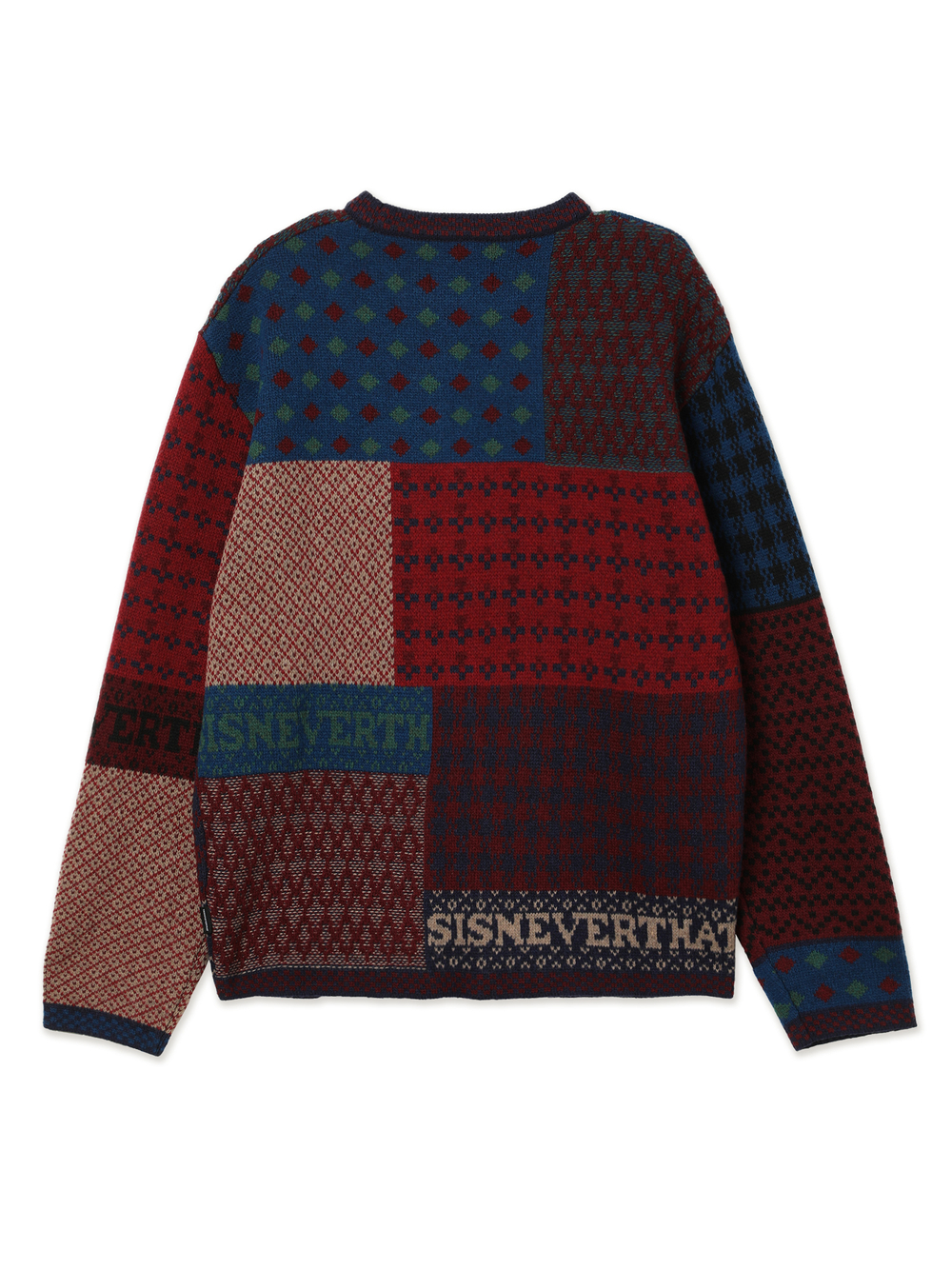 Мужской Свитер Block Knit