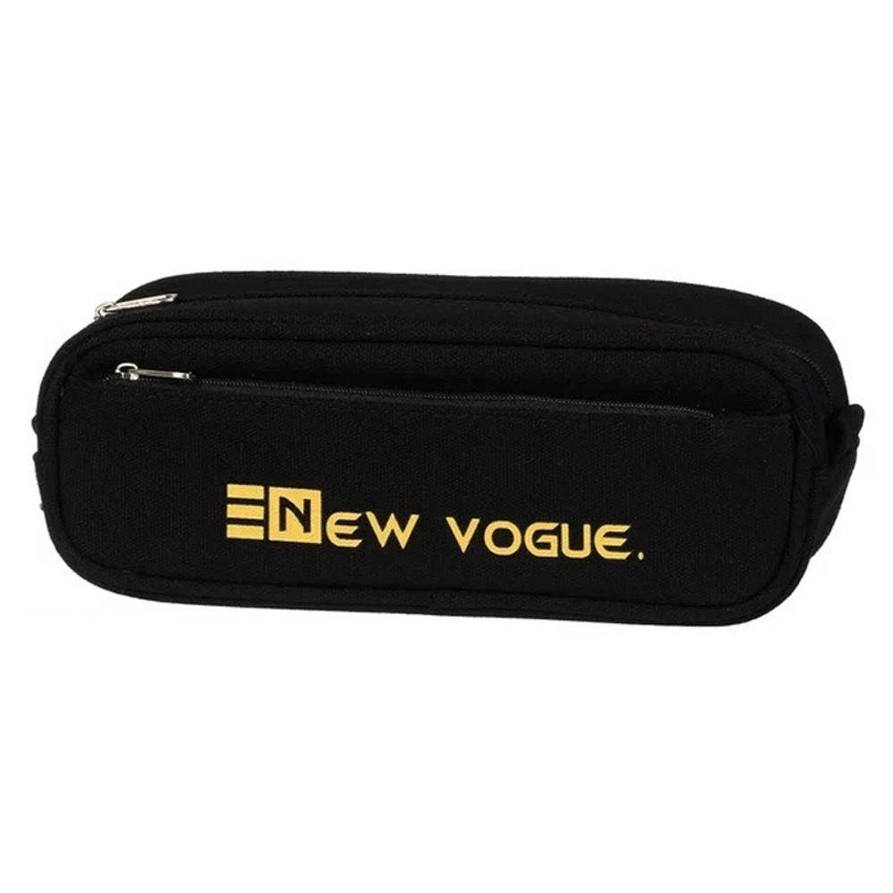 Пенал-косметичка Basir без наполнения, 22*8,5*5,5 см, серия "New Vogue", с внешним карманом, ассорти
