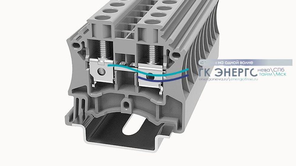 DC6-01P-11-00A(H), Клемма на дин-рейку