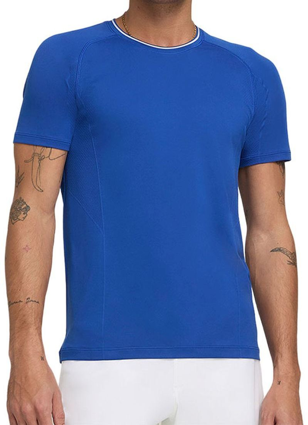 Теннисная футболка Wilson Team Seamless Crew T-Shirt - royal blue