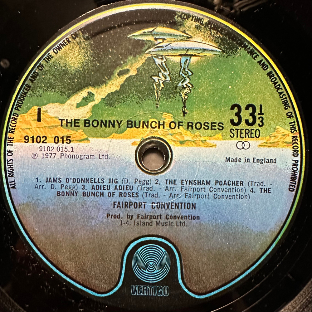 Fairport Convention - The Bonny Bunch Of Roses (Англия 1977г.)