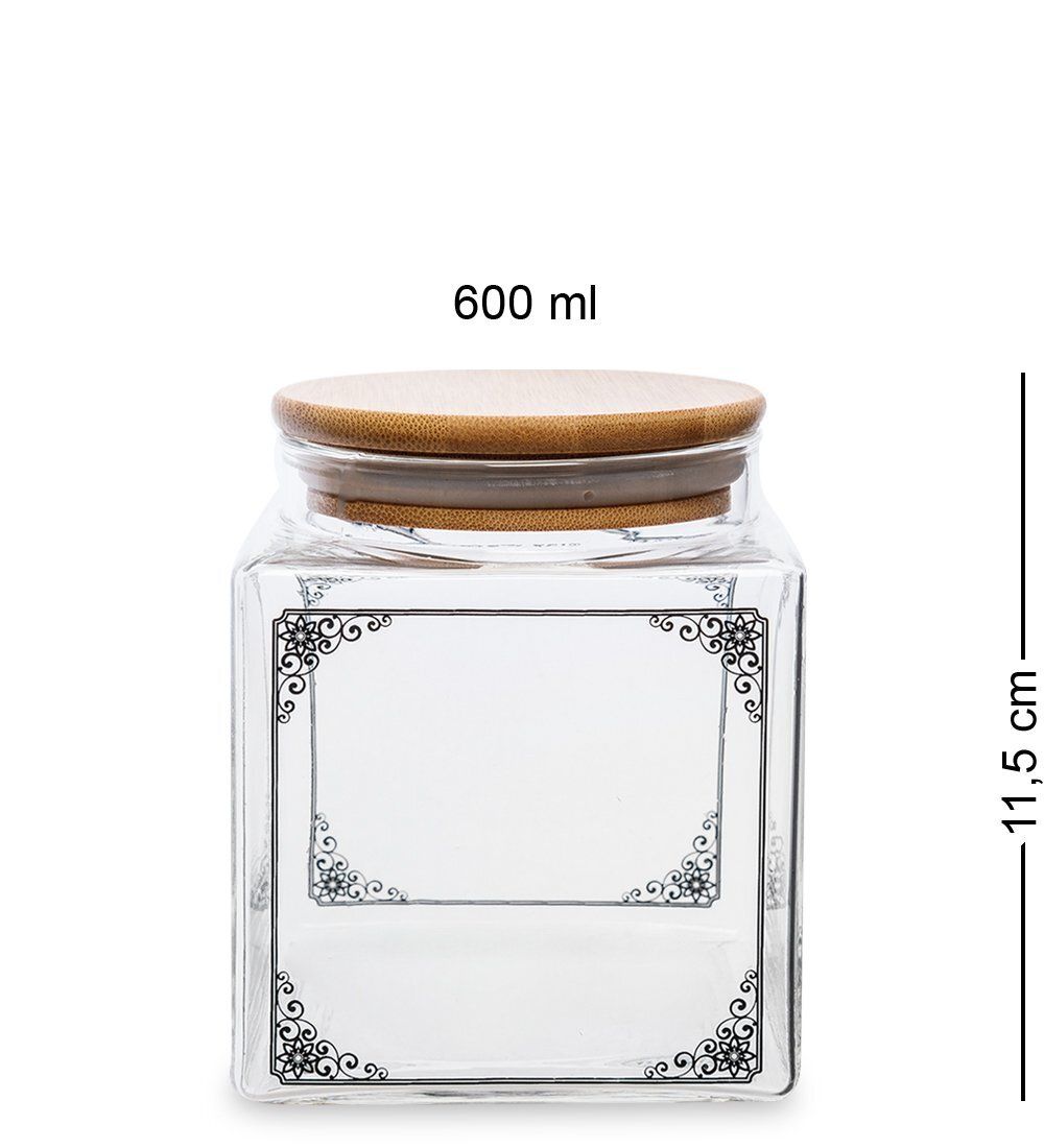 GS- 03 Банка для сыпучих «Антураж» 600мл