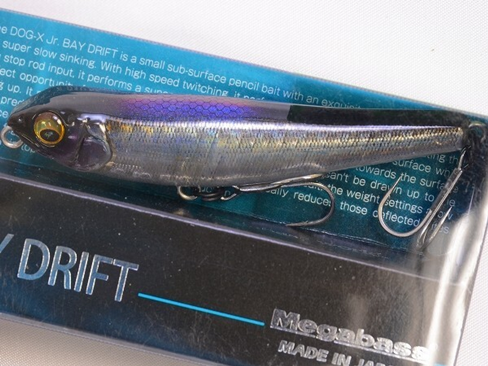 Воблер Megabass Dog-X Jr, Bay Drift (Gg Iwashi)
