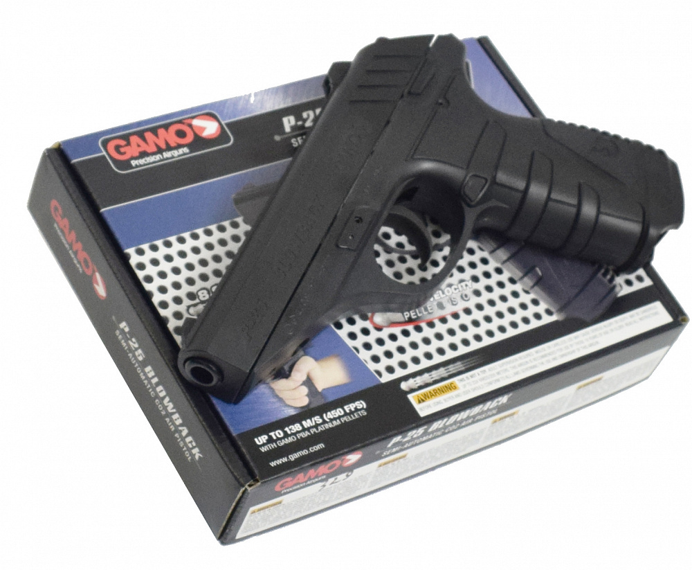 Пневматический пистолет GAMO P-25 BLOWBACK