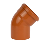 Отвод наружный канализационный 110 мм 45°