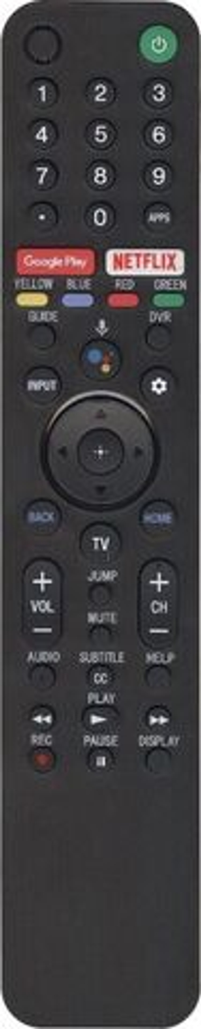 Пульт для SONY RMF-TX500U LCD 4K с голосовым управлением