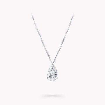 Подвеска Graff Pear Shape Diamond Solitaire Pendant