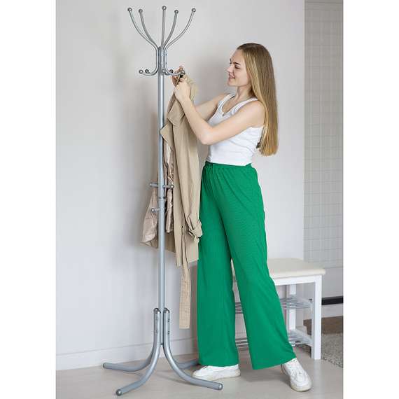 Вешалка напольная М 10 металлик