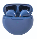 Bluetooth - гарнитура Pro 6, TWS вкладыши, BT5.0, 30/200mAh Blue