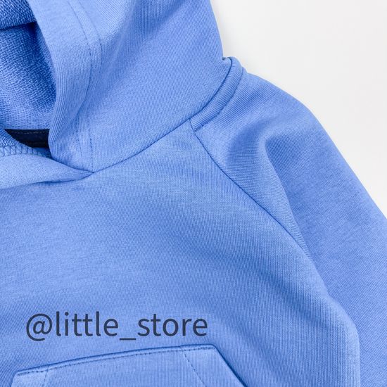 Комплект из футера "Simple" Васильковый