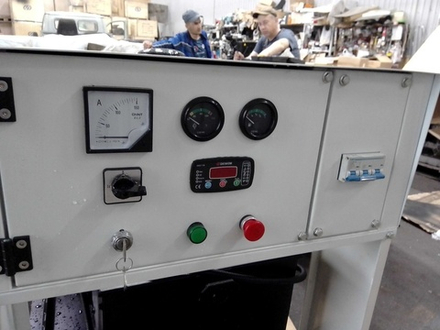 Дизельный генератор АМПЕРОС АД 13-Т230 В в шумозащитном кожухе