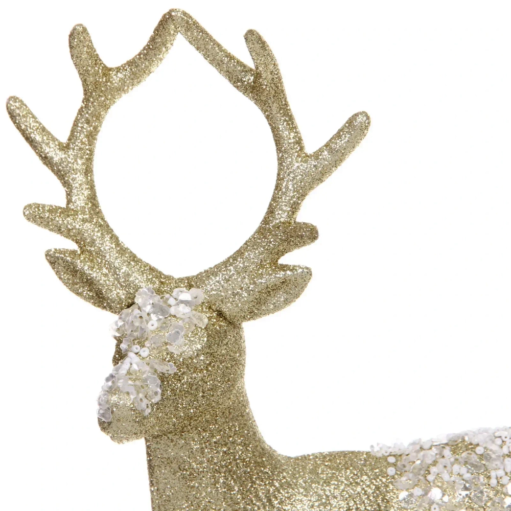 Фигурка новогодняя MAGIC «Лесной олень» 32*22*6 см, Золото