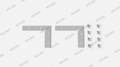 Соединительная пластина для треков угловая