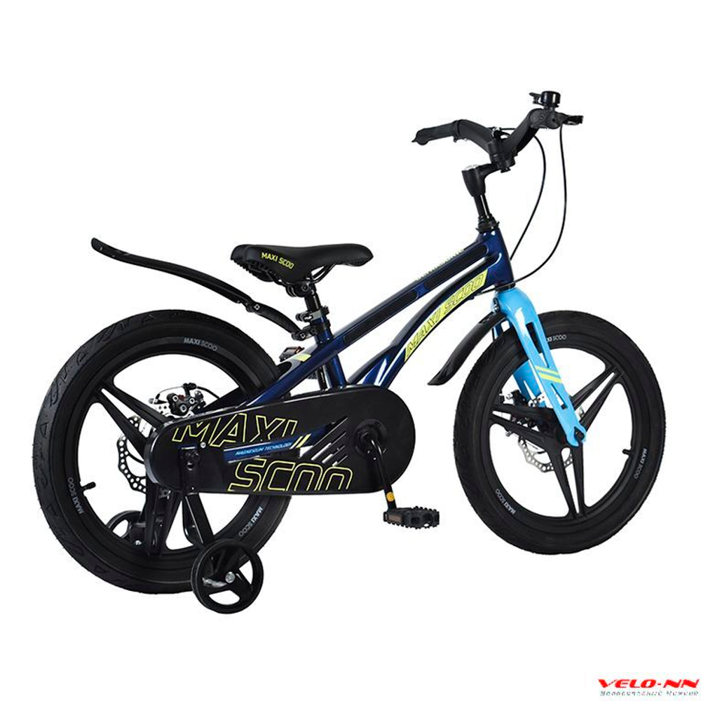Велосипед 18" Maxiscoo Ultrasonic Делюкс (черный аметист)