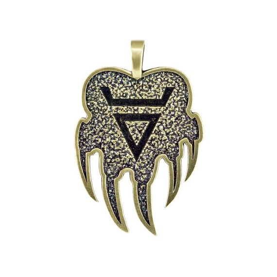 Фото с обратной стороны печати Велеса медвежья.