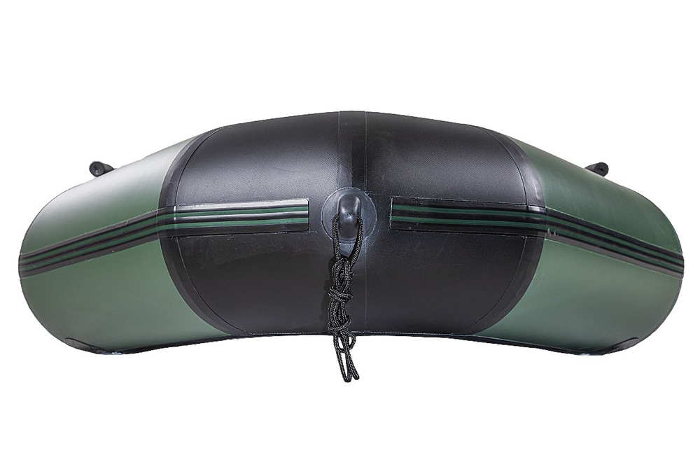 Броня-260 зеленый-черный (лодка ПВХ с усилением)