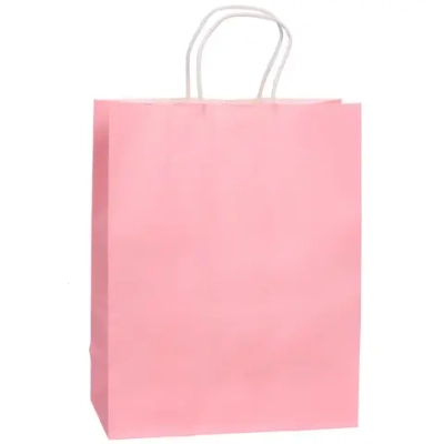 Пакет подарочный «Классика» 32*26*12 см, розовый