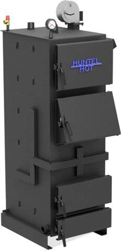 Котел твердотопливный длительного горения Huntel Hot 30