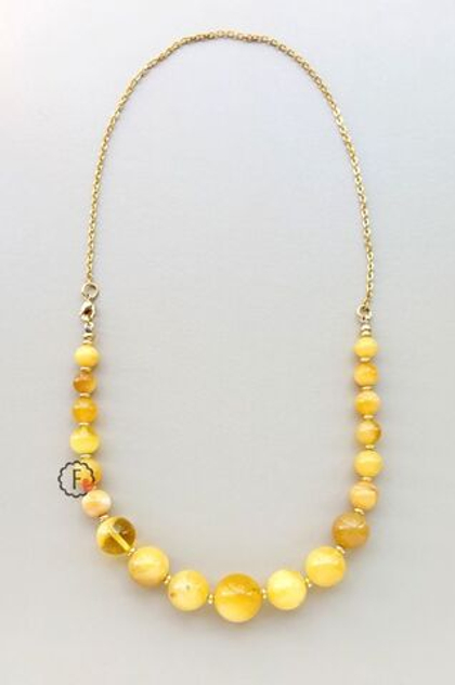 бусы из янтаря (я-0584-54)