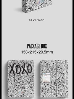 Альбом JEON SOMI - XOXO 1st Album 2 Version SET