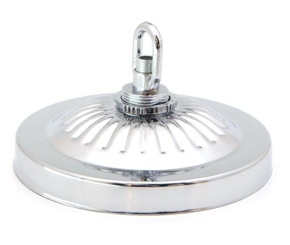 Декоративная чашка, потолочная (серебристая)