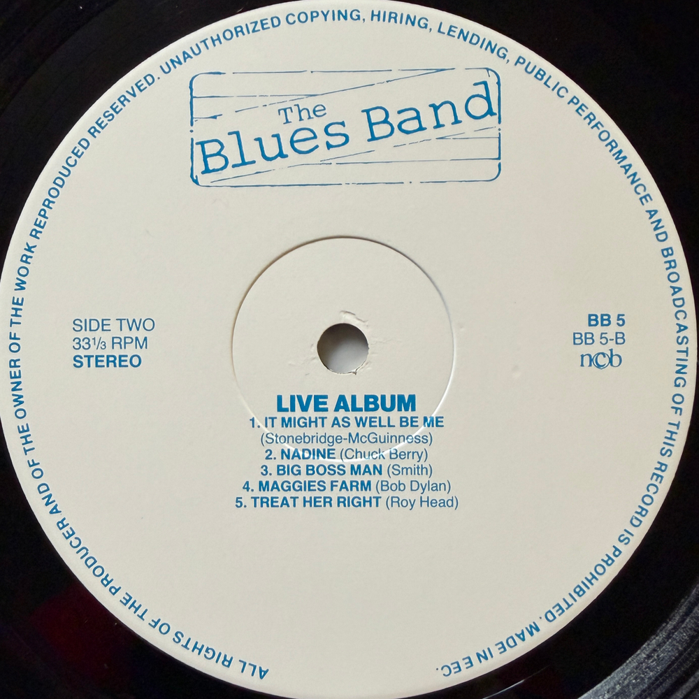 The Blues Band - Bye Bye Blues - The Blues Band Live (Скандинавия 1983г.)