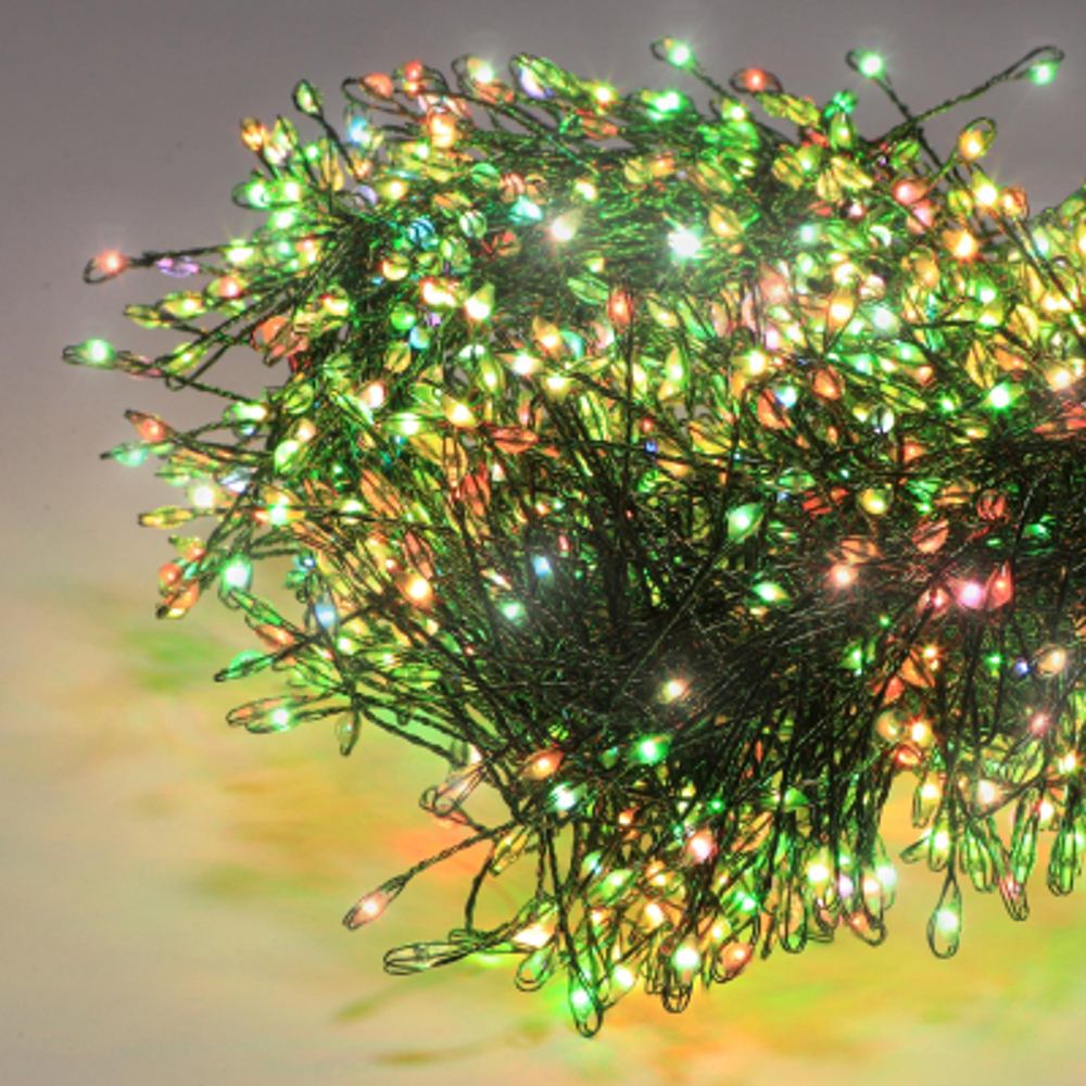 Электрогирлянда Best Technology зеленый 1200 LED rgb цвет со стартовым шнуром