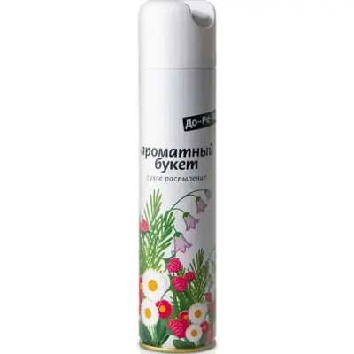 Освежитель воздуха ДО-РЕ-МИ, Ароматный букет 330 мл