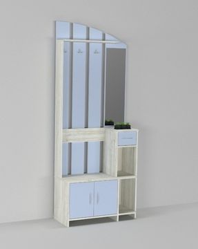 Прихожая БАТИС-2 с зеркалом  правая