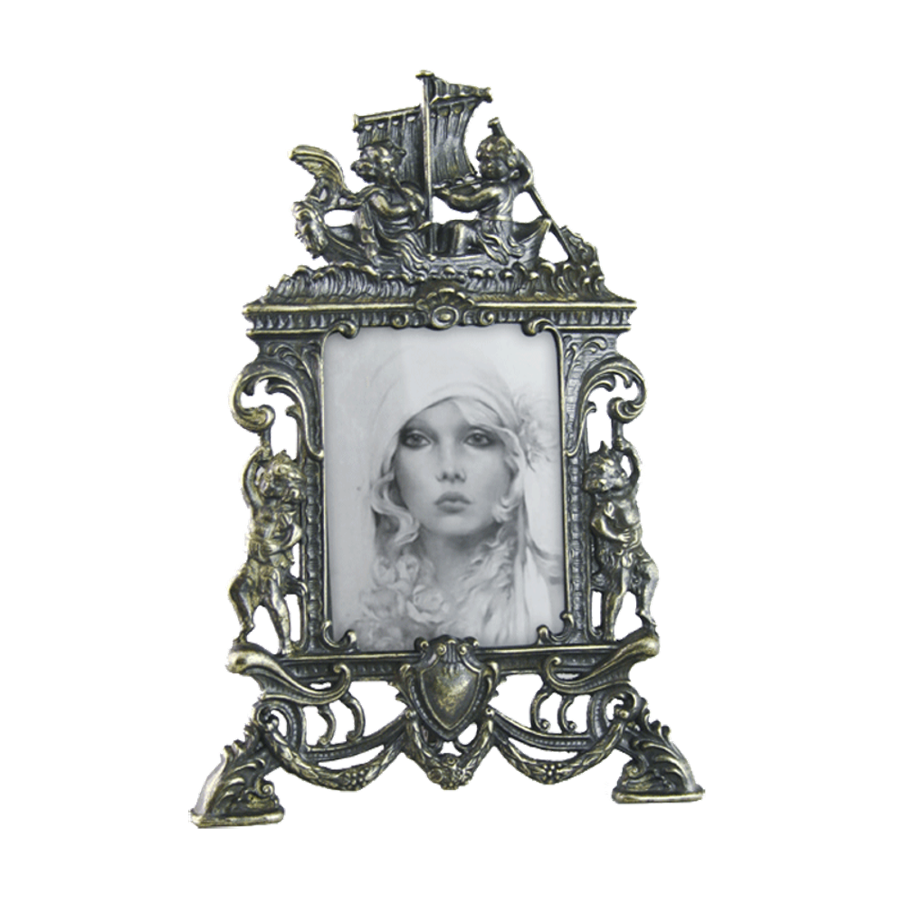 Alberti Livio Рамка для фотографий Ангелы, под бронзу