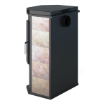 Печь-Камин ASTON 12 кВт (200 м3) Призматик с плитой