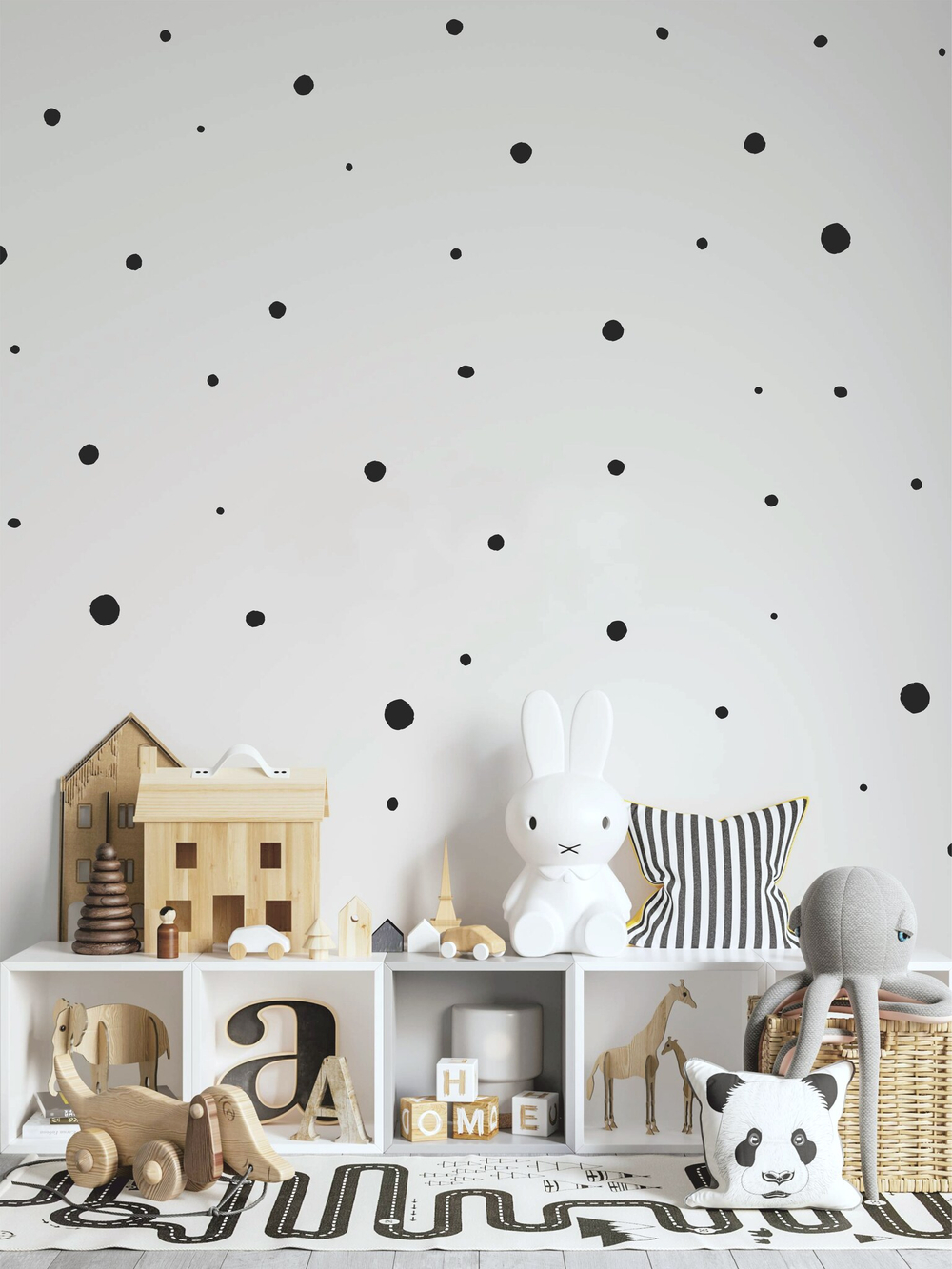 Стикеры НЕРОВНЫЙ ГОРОШЕК