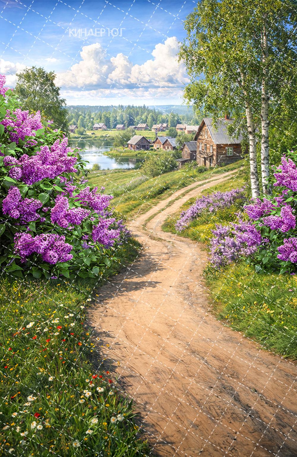 Фотофон "Дорога домой" арт. ФФ911-32