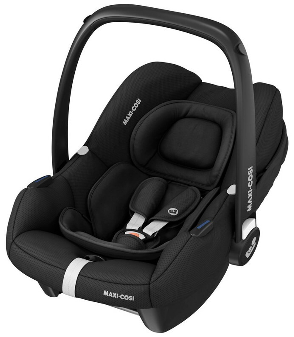 Детская коляска Maxi-Cosi Fame 3 в 1 с автокреслом CabrioFix Essential black Twillic Graphite/графит