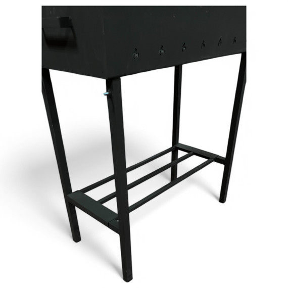 Мангал-гриль Титан 5мм с крышкой